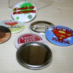 badge personnalisable épingle ou miroir