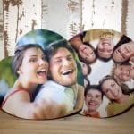 tapis de souris personnalisés rond et coeur